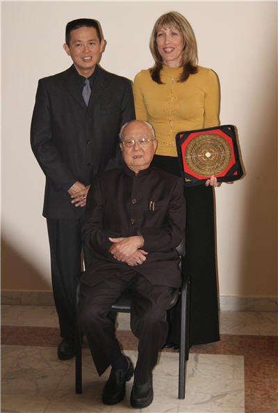 С Гранд Мастером Яп Чен Хаем и Мастером Бо Чу. 